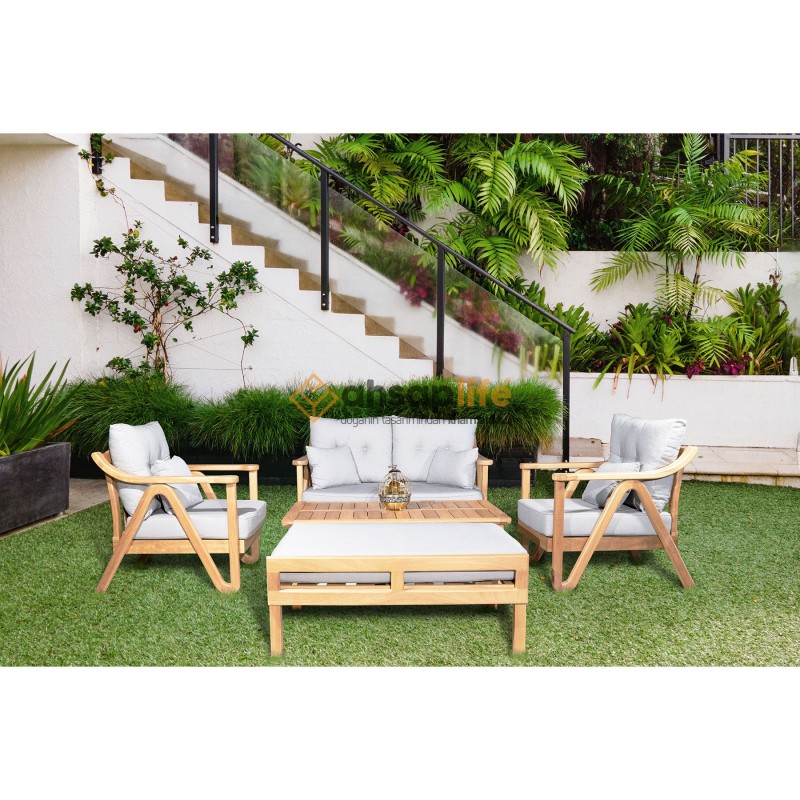 İroko Bahçe Oturma Grubu