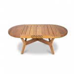 İroko Oval Orta Sehpa